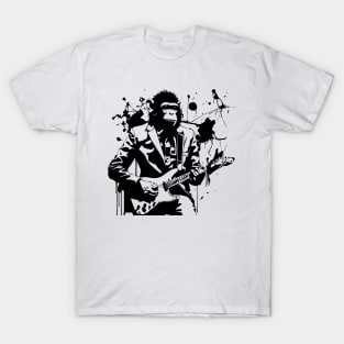 monkey plays the guitar T-Shirt